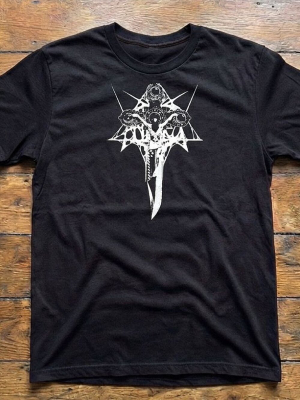 ANTAEUS Black Metal T-Shirt